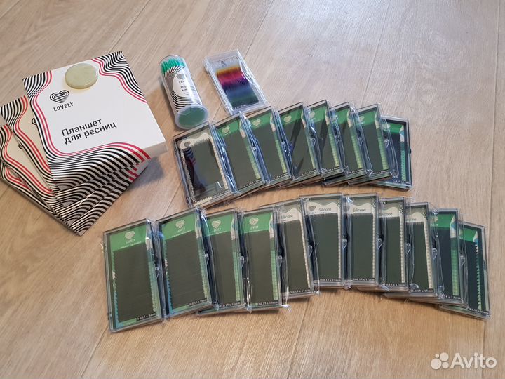 Ресницы Lovely серия Silicone Eyelashes новые