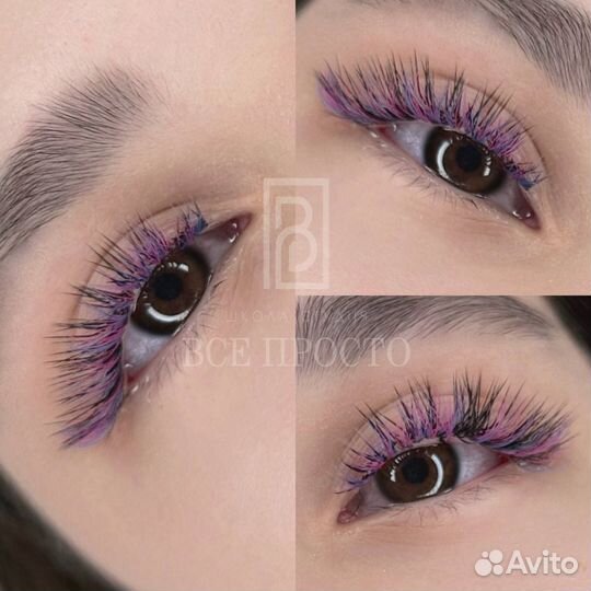 Наращивание ресниц модель