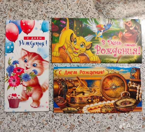 Свеча топпер открытка с днем рождения