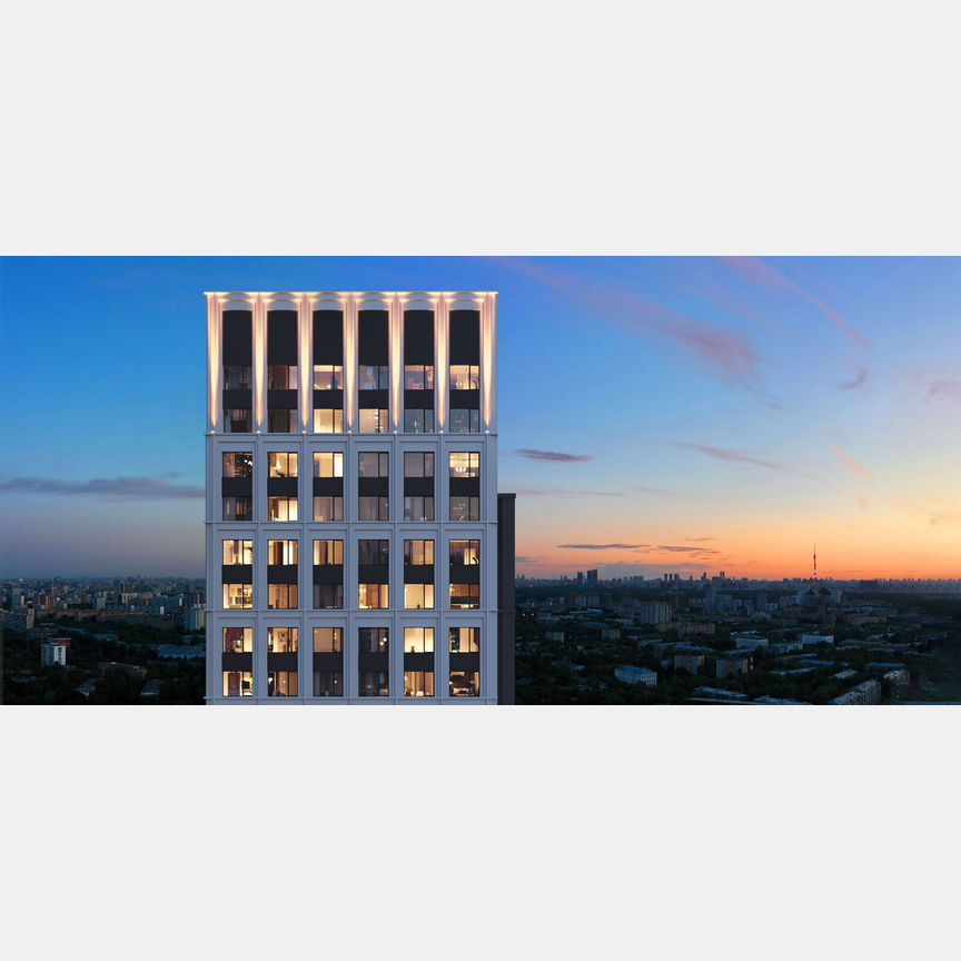 2-к. квартира, 68,2 м², 9/41 эт.