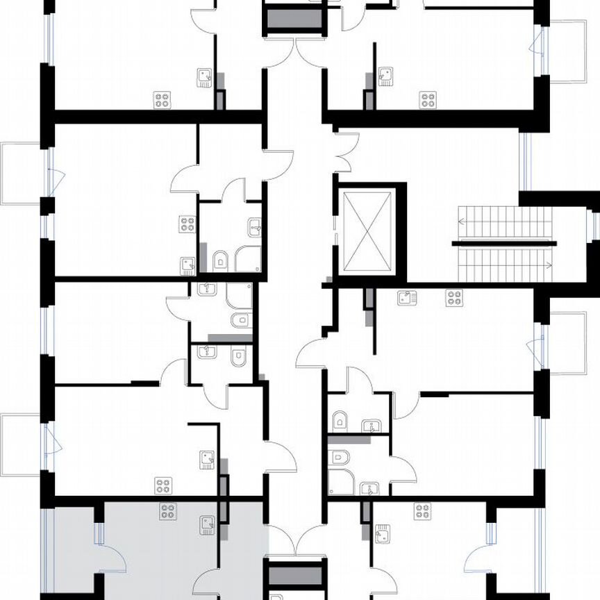 1-к. квартира, 34,4 м², 2/3 эт.