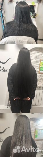 Наращивание натуральных волос и био протеиновых