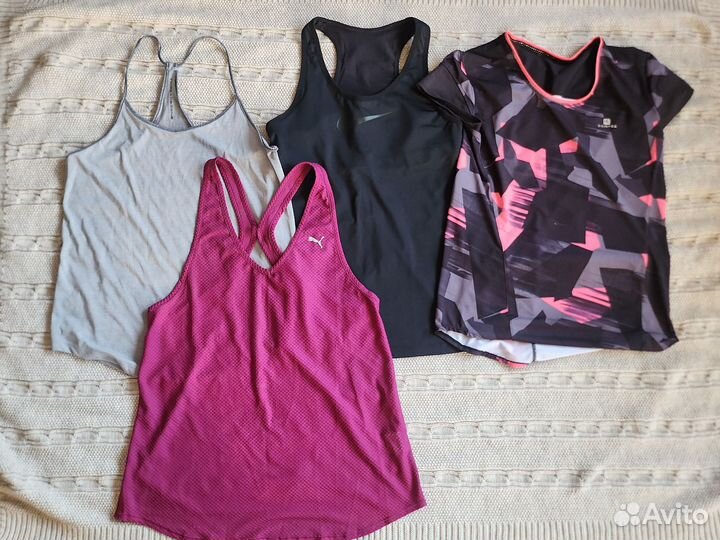 Топы майки спортивные бег фитнес йога
