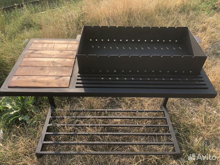 Готовый мангал лофт