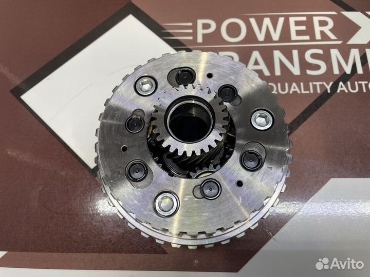 Задний планетарный механизм с солнечной шестернёй