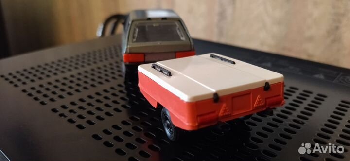 Модели СССР 1 43 ваз-2108 с прицепом Скиф Агат