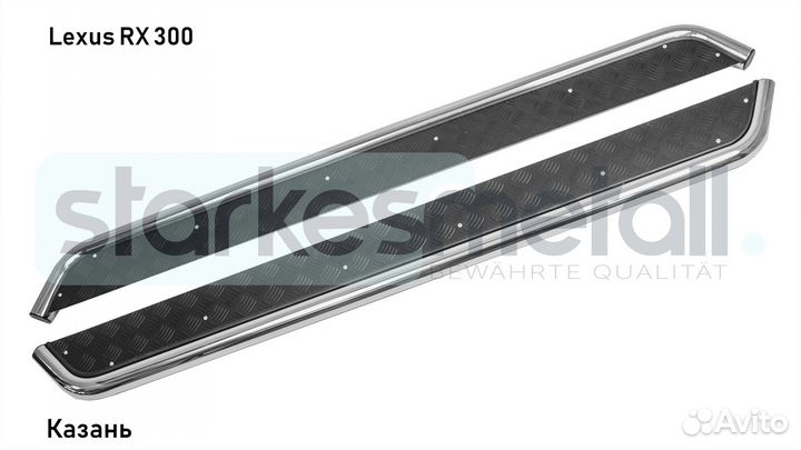 Пороги подножки Lexus RX 300 Standart