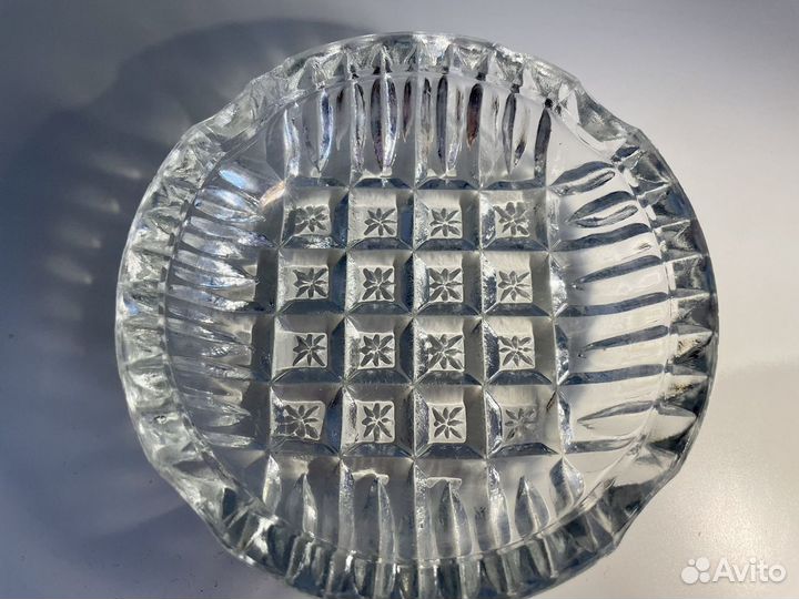 Хрустальная пепельница СССР