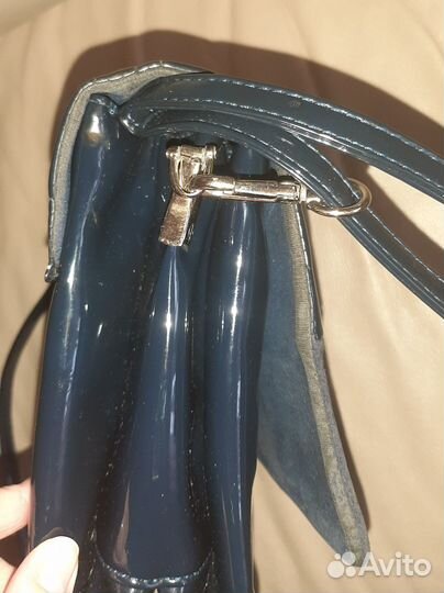 Сумка лаковая кожа