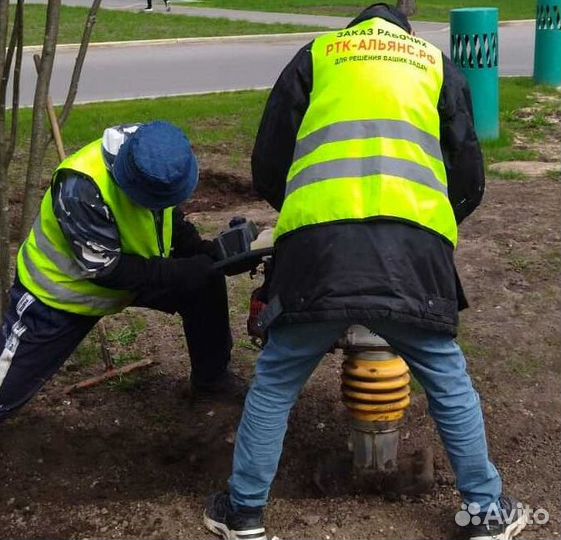 Услуги разнорабочих, Бригады рабочих,Монолитчики