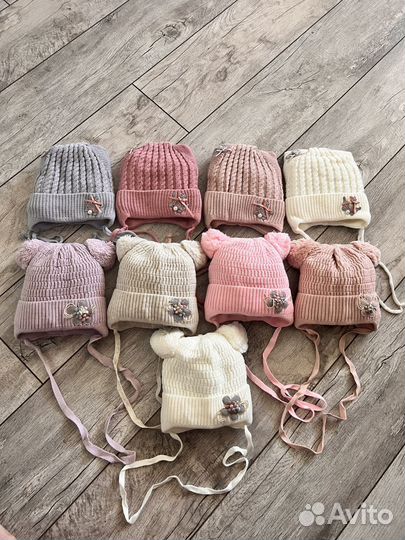 Шапки детские новые