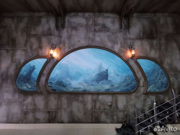 Роспись стен, Художественное оформление, Граффити