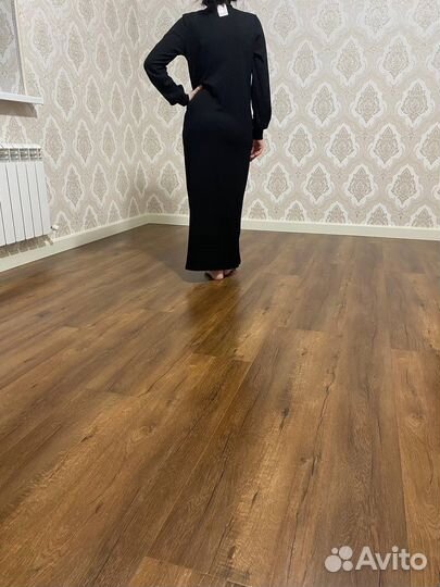 Платье лапша длинное