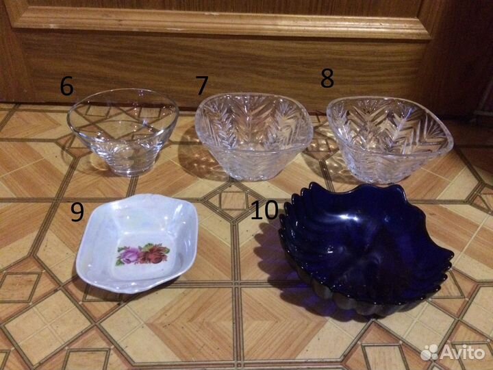 Вазы, конфетницы, салатницы