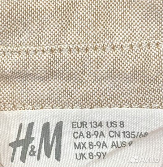 Рубашка h&m 134