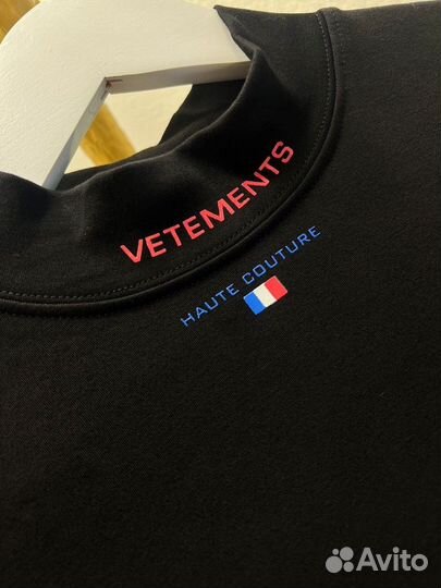 Vetements водолазка стильная (топ 2024)