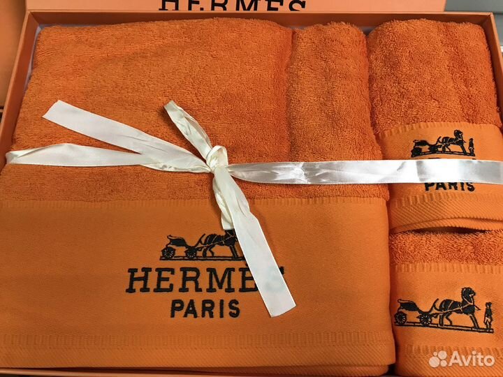 Набор махровых полотенец Hermes (3 шт.)