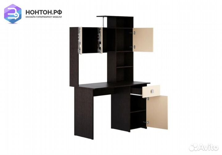 Уголок школьника Паскаль-2 венге / фотопечать Брау