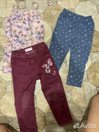 Вещи пакетом на девочку 92 98