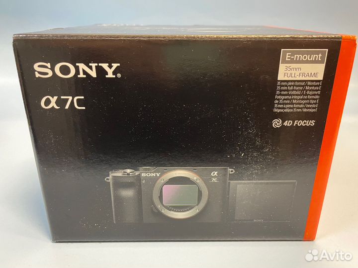 Sony a7C silver новый, русское меню