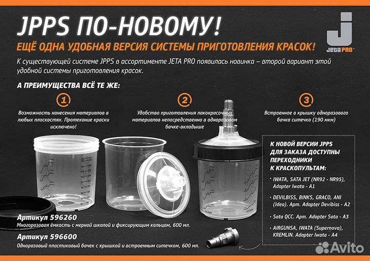 Jeta Pro 52051 переходник-адаптер (тип А4) для jpp