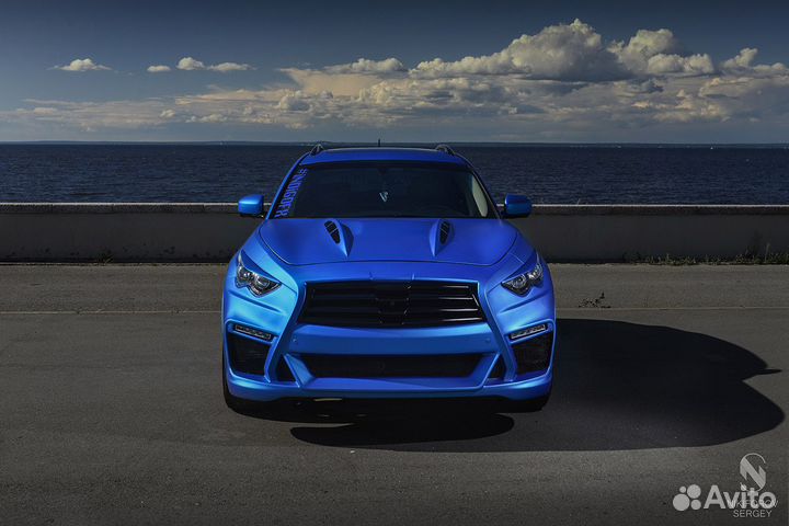 Комплект обвеса F-51 на infiniti FX35, FX37, FX50