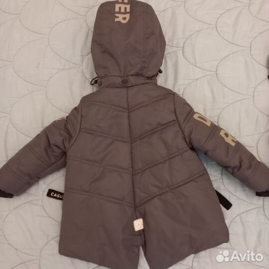 Куртка детская зимняя и штаны 86-92