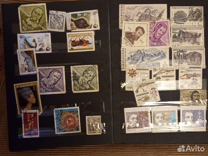 Альбом с марками 60 70 года