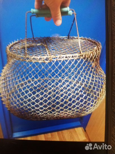 Рыболова корзина времен СССР