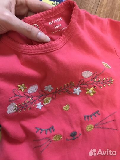 Нарядные вещи пакетом на девочку 92-98