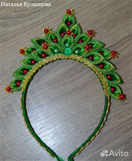 Корона, ободок для новогоднего образа 