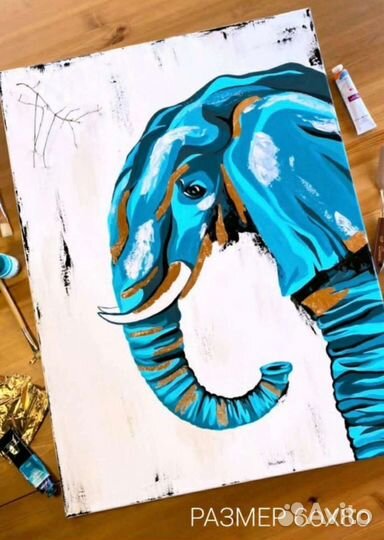 Интерьерная картина Слон