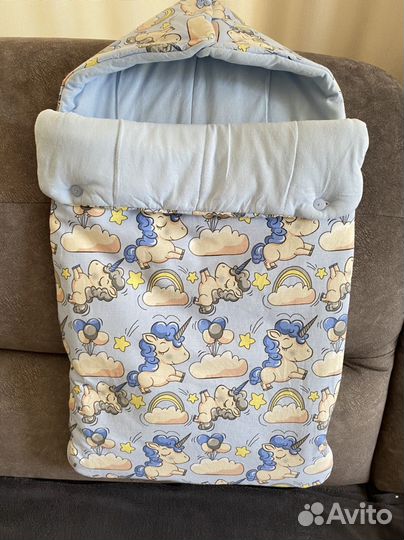 Конверт на выписку летний