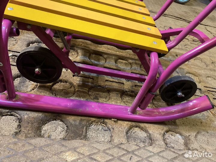 Санки на колесах