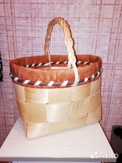 Корзина натуральные материалы