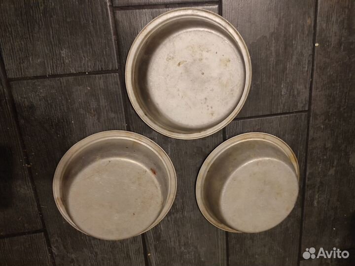Алюминиевые тарелки походные СССР