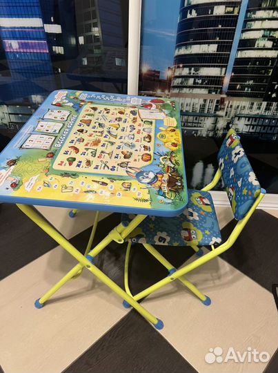 Стол и стул детский