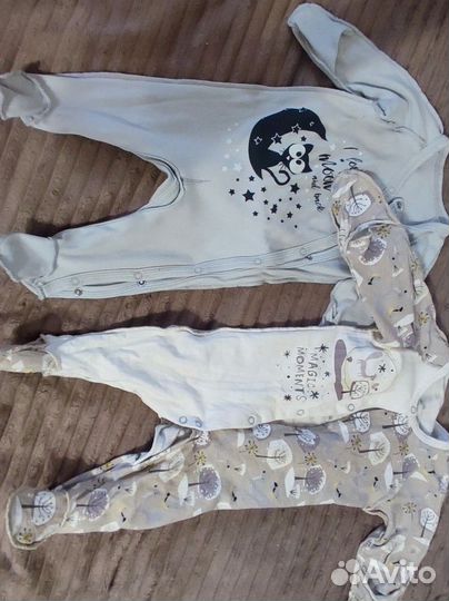 Детские вещи пакетом на мальчика 62-68