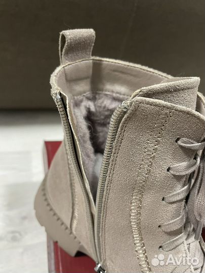 Ботинки женские зимние 38 размера замша