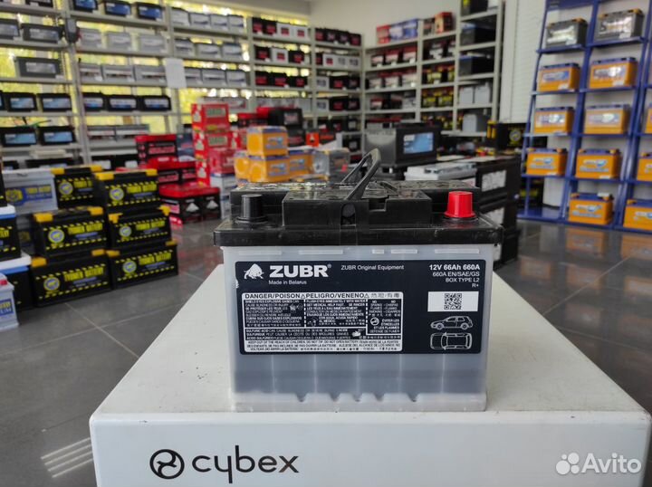 Аккумулятор 66Ач 660А Zubr (Exide) Vag original