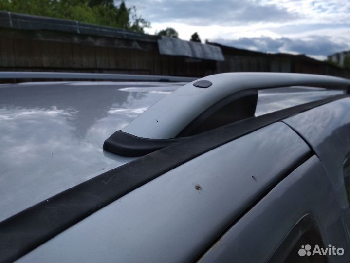 Рейлинги на автомобиль Hyundai Starex серебро