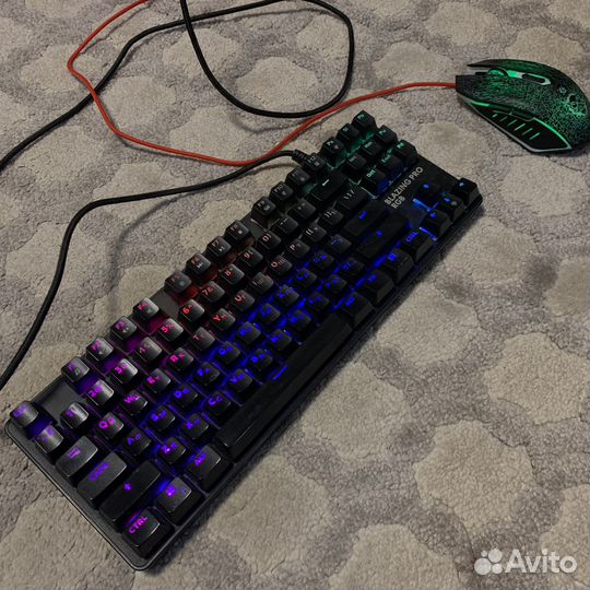 Механическая клавиатура + игровая мышь