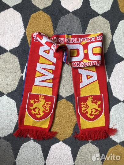 Шарф футбольный Россия - Македония 2012