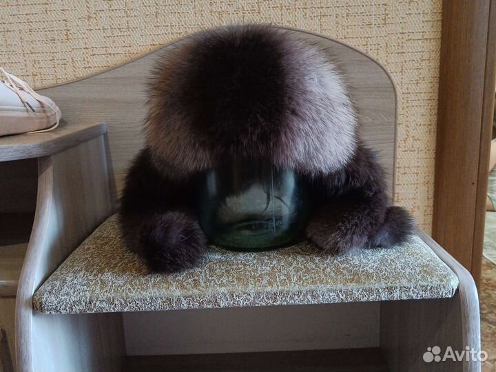 Шапка ушанка женская