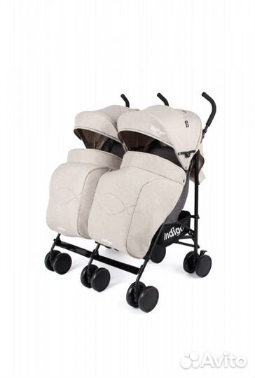 Коляска для двойни или погодок как новая