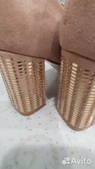 Туфли женские 36 размер натуральная замша