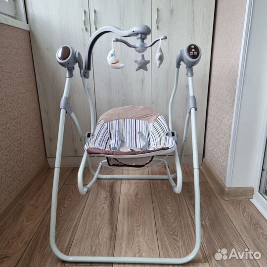 Детская качеля шезлонг