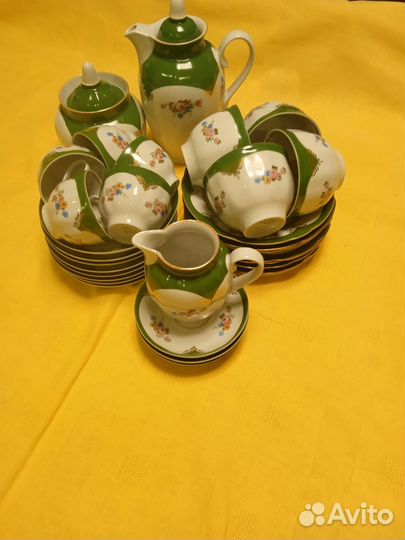 Чайно кофейный сервиз