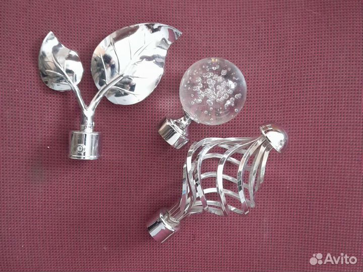 Наконечники для карнизов 25 мм