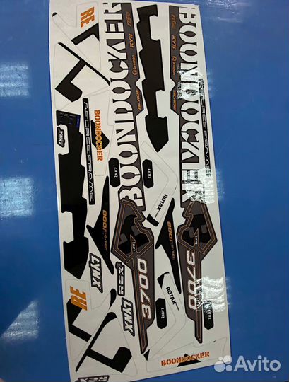 Реплика на оригинальные наклейки для снегоходов